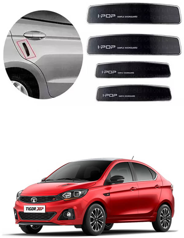 Etradezone Car Door Guard (Pack Of 4, Black) For Tata Tigor JTP     			Etradezone Car Door Guard (Pack Of 4, Black) For Tata Tigor JTP