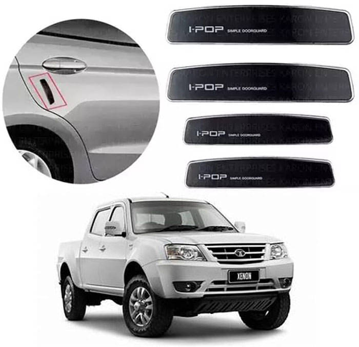 Etradezone Car Door Guard (Pack Of 4, Black) For Tata Xenon     			Etradezone Car Door Guard (Pack Of 4, Black) For Tata Xenon