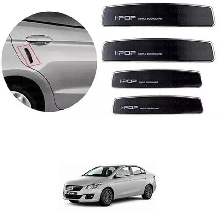     			Etradezone Car Door Guard (Pack Of 4, Black) For Maruti Suzuki Ciaz