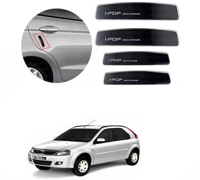     			Etradezone Car Door Guard (Pack Of 4, Black) For Mahindra Verito Vibe