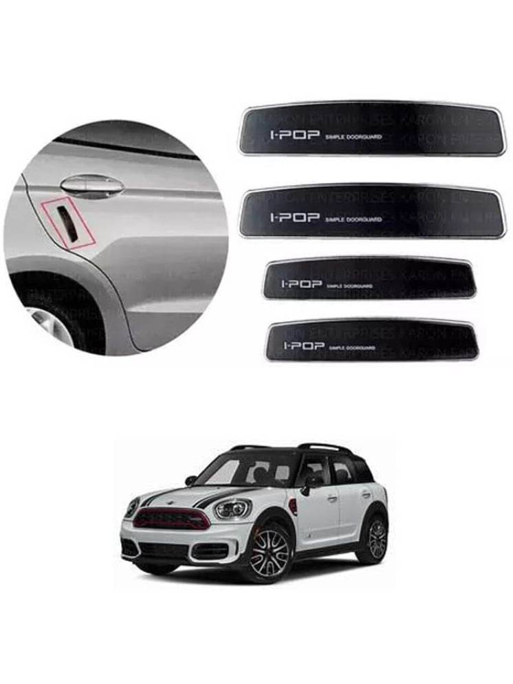     			Etradezone Car Door Guard (Pack Of 4, Black) For Universal For Car Countryman