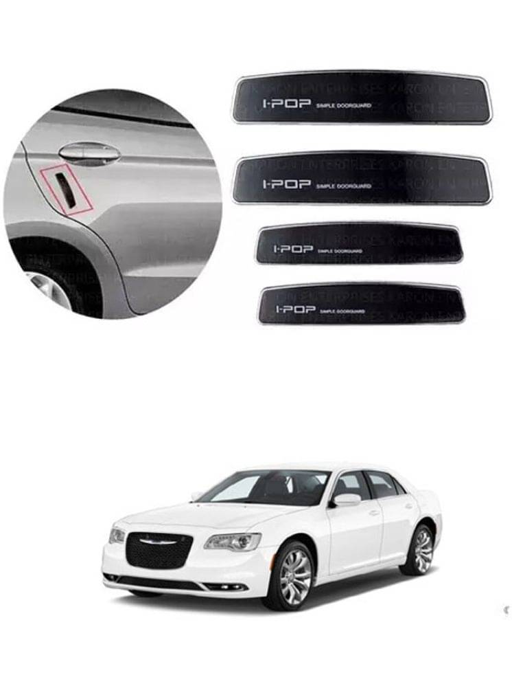     			Etradezone Car Door Guard (Pack Of 4, Black) For Universal For Car S 300