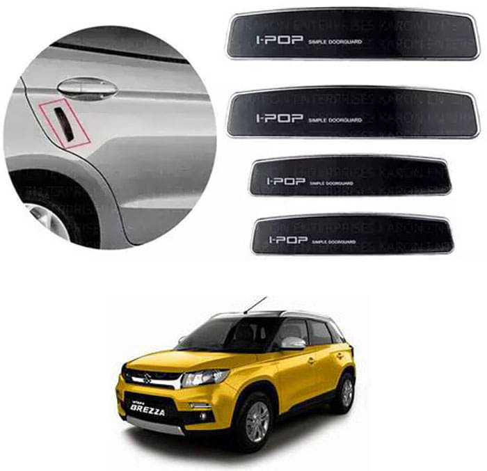    			Etradezone Car Door Guard (Pack Of 4, Black) For Maruti Suzuki Vitara Brezza