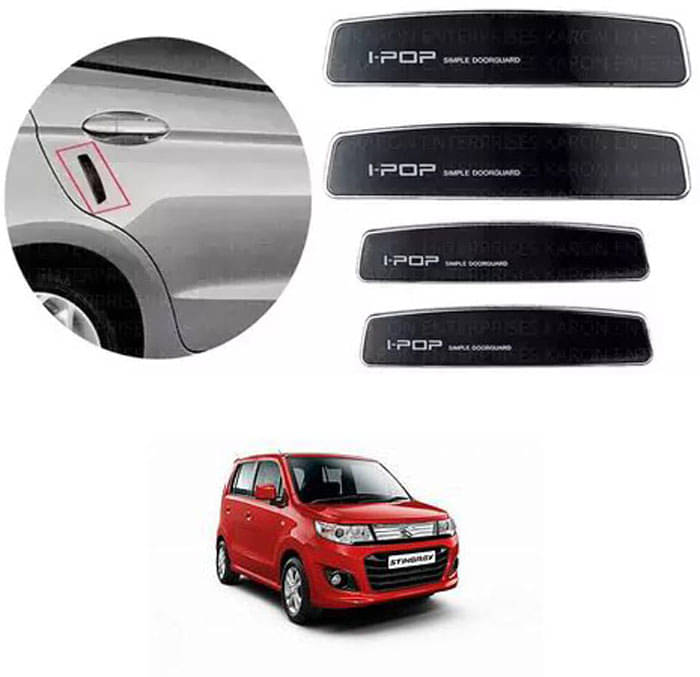 Etradezone Car Door Guard (Pack Of 4, Black) For Maruti Suzuki WagonR Stingray     			Etradezone Car Door Guard (Pack Of 4, Black) For Maruti Suzuki WagonR Stingray