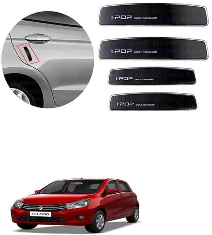     			Etradezone Car Door Guard (Pack Of 4, Black) For Maruti Suzuki Celerio