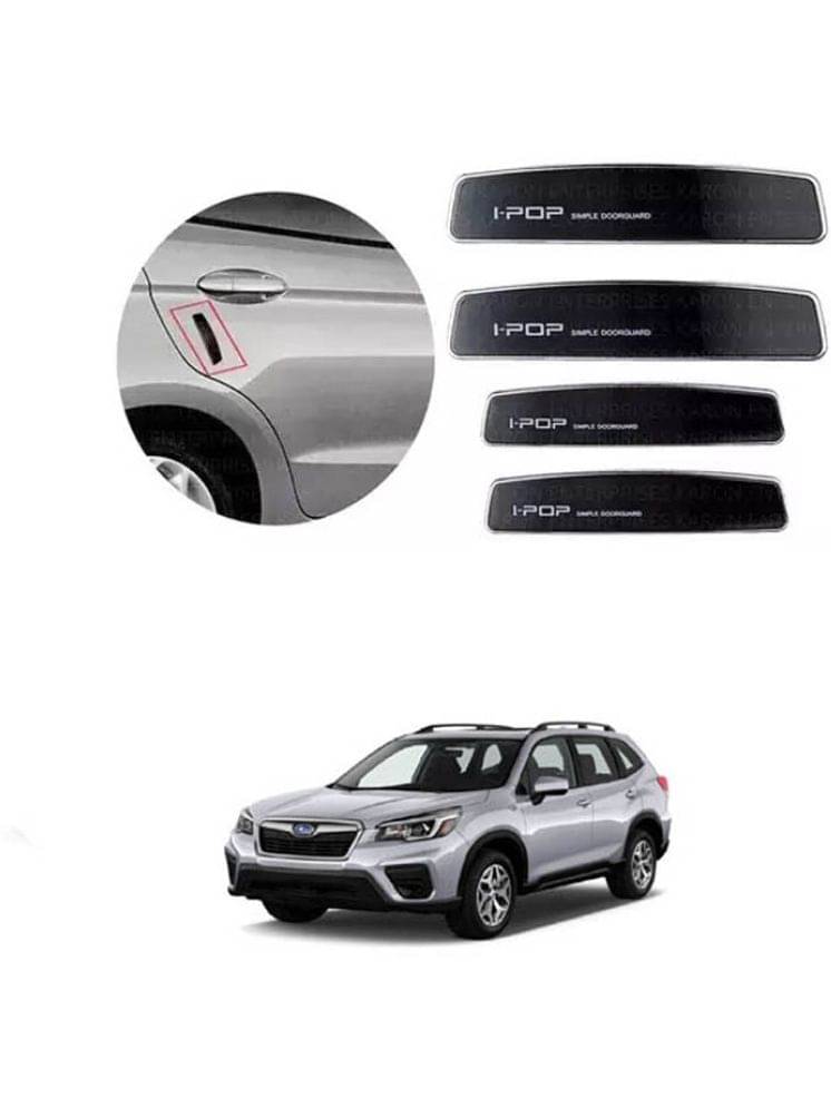     			Etradezone Car Door Guard (Pack Of 4, Black) For Subaru Forester