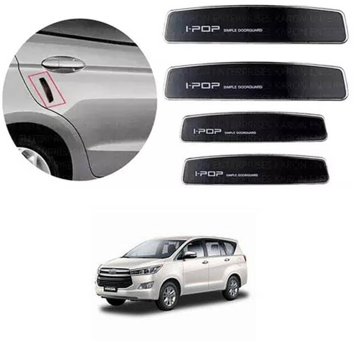     			Etradezone Car Door Guard (Pack Of 4, Black) For Toyota Innova