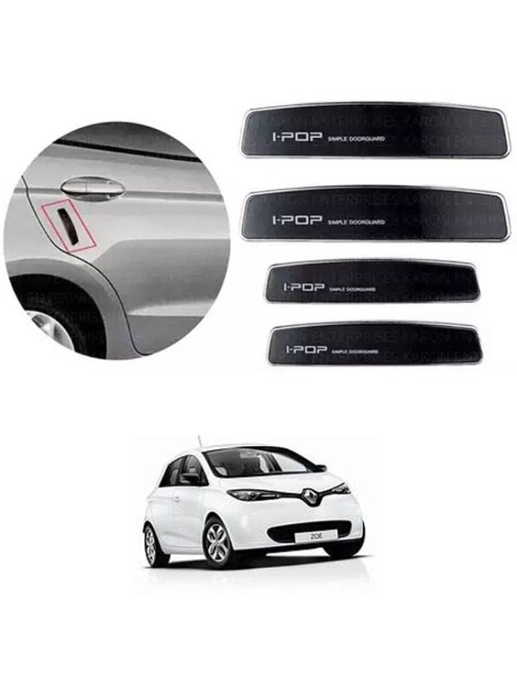 Etradezone Car Door Guard (Pack Of 4, Black) For Renault Zoe Etradezone Car Door Guard (Pack Of 4, Black) For Renault Zoe