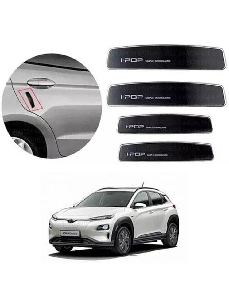 Etradezone Car Door Guard (Pack Of 4, Black) For Hyundai Kona Etradezone Car Door Guard (Pack Of 4, Black) For Hyundai Kona