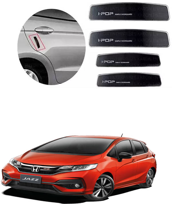 Etradezone Car Door Guard (Pack Of 4, Black) For Honda Jazz Facelift Etradezone Car Door Guard (Pack Of 4, Black) For Honda Jazz Facelift