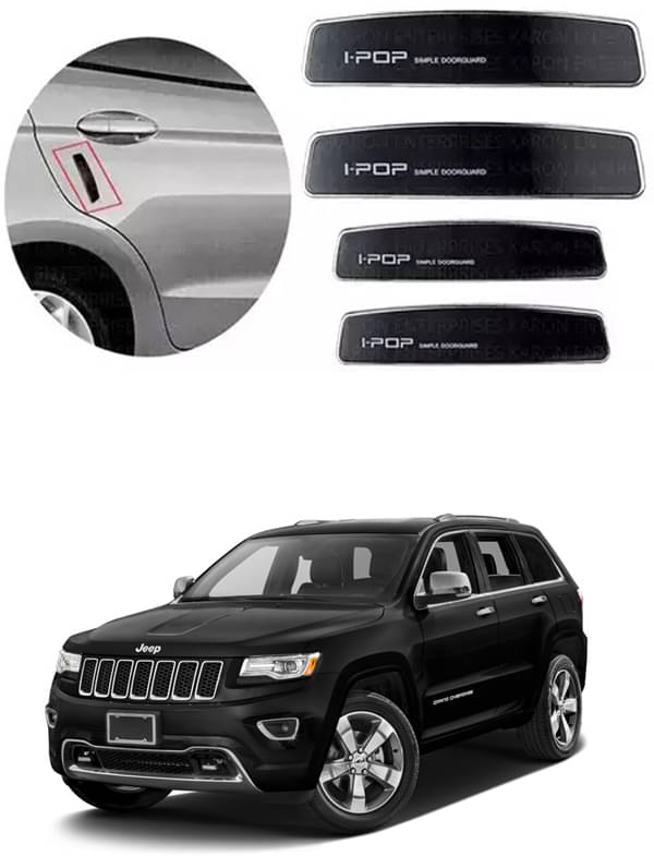 Etradezone Car Door Guard (Pack Of 4, Black) For Jeep Grand Cherokee Etradezone Car Door Guard (Pack Of 4, Black) For Jeep Grand Cherokee