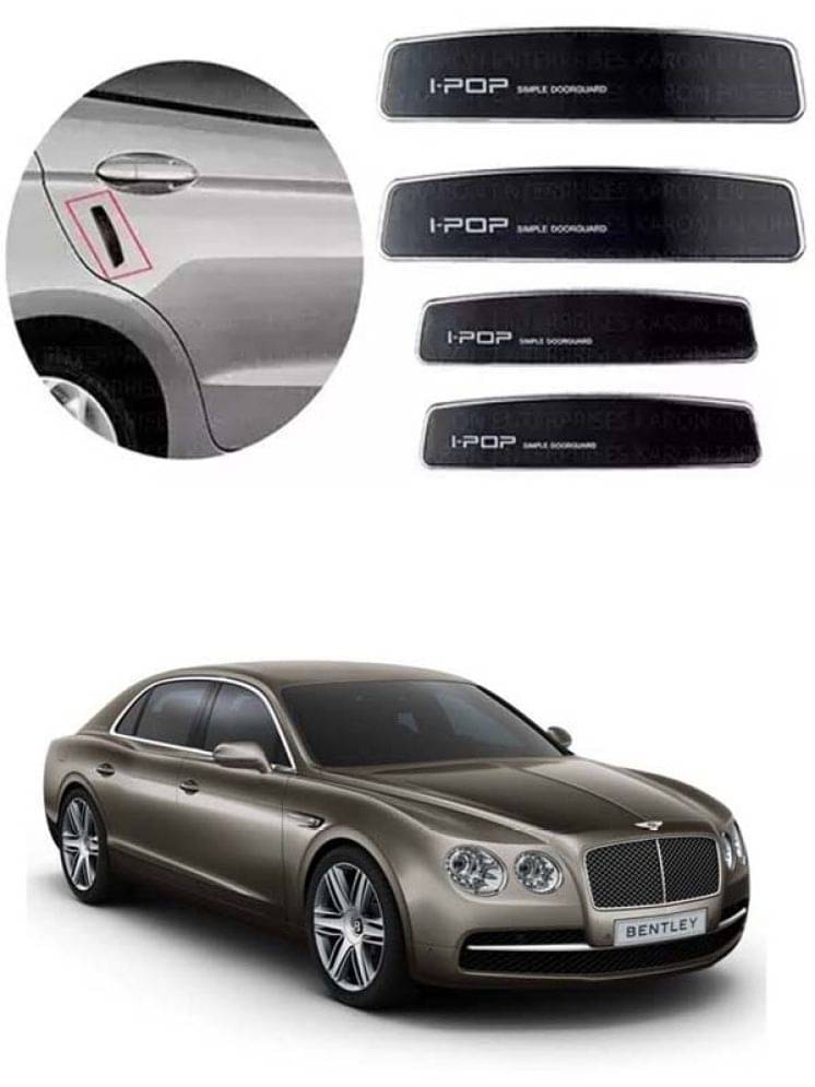     			Etradezone Car Door Guard (Pack Of 4, Black) For Universal For Car Continental Flying Spur
