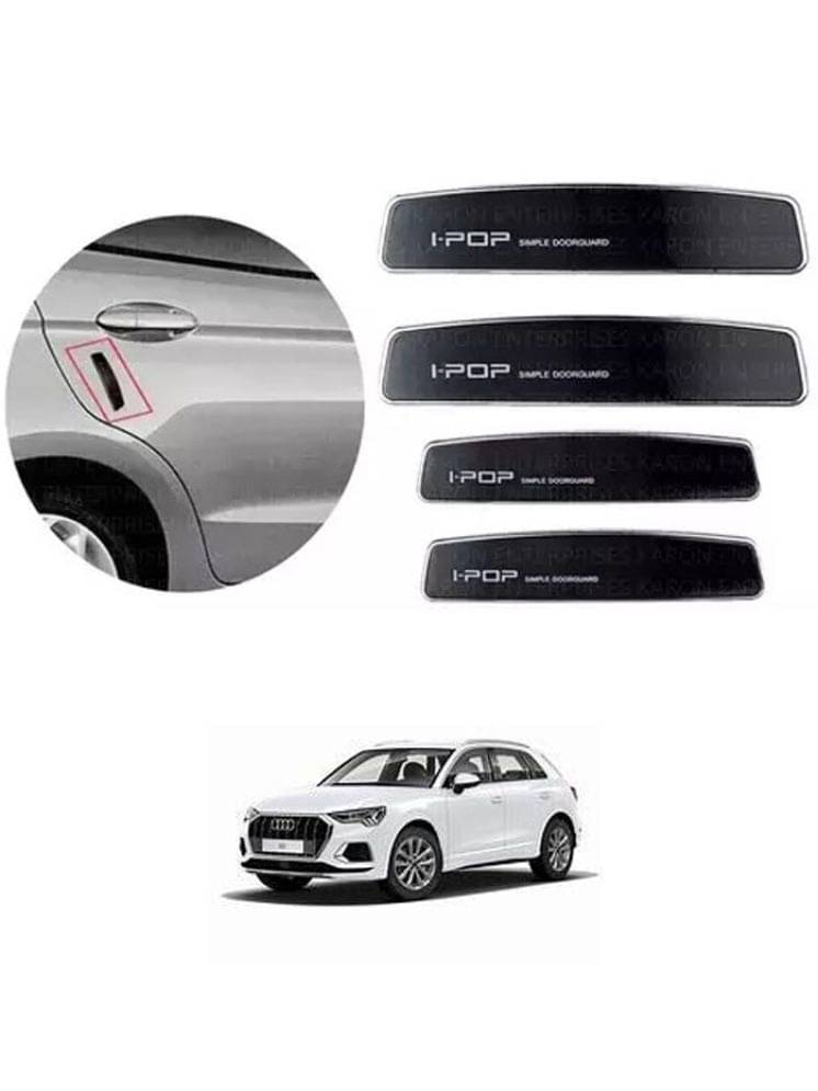 Etradezone Car Door Guard (Pack Of 4, Black) For Audi Q3 Etradezone Car Door Guard (Pack Of 4, Black) For Audi Q3