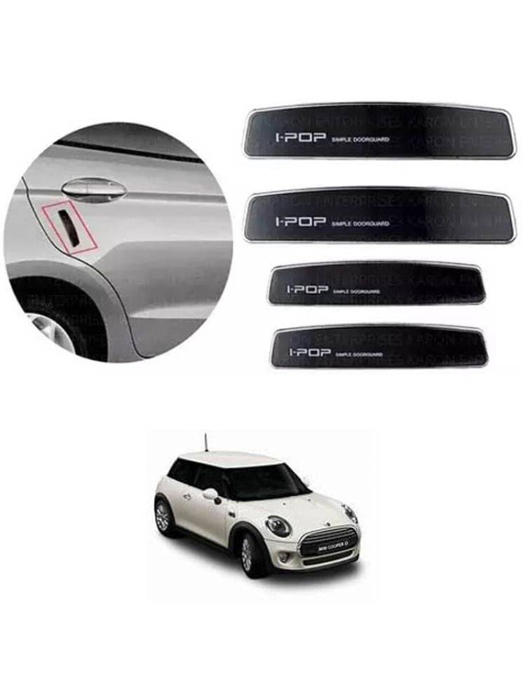     			Etradezone Car Door Guard (Pack Of 4, Black) For Universal For Car Cooper