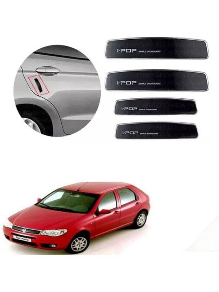 Etradezone Car Door Guard (Pack Of 4, Black) For Fiat Palio D Etradezone Car Door Guard (Pack Of 4, Black) For Fiat Palio D