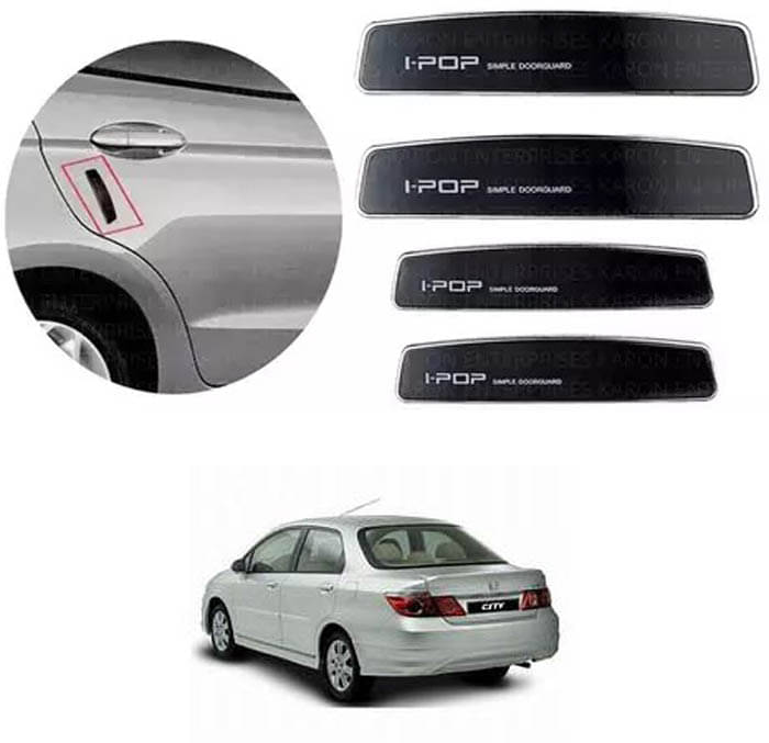 Etradezone Car Door Guard (Pack Of 4, Black) For Honda City ZX Etradezone Car Door Guard (Pack Of 4, Black) For Honda City ZX