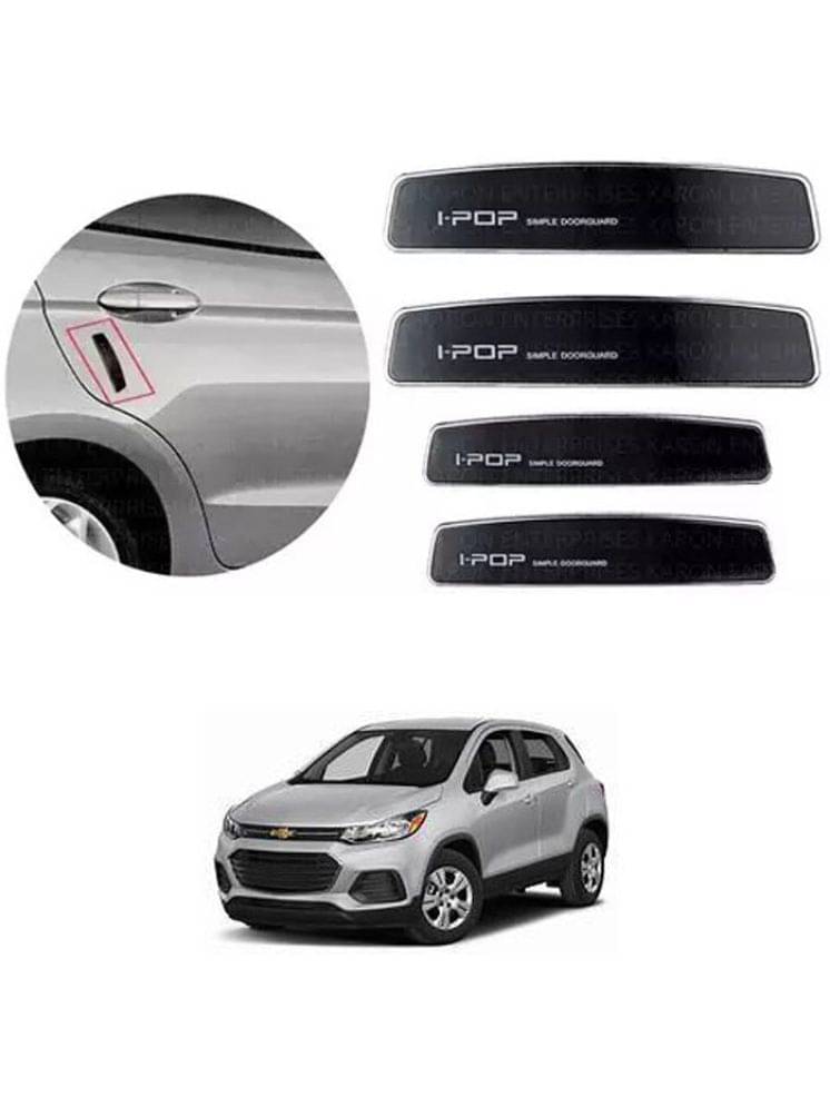    			Etradezone Car Door Guard (Pack Of 4, Black) For Chevrolet Trax