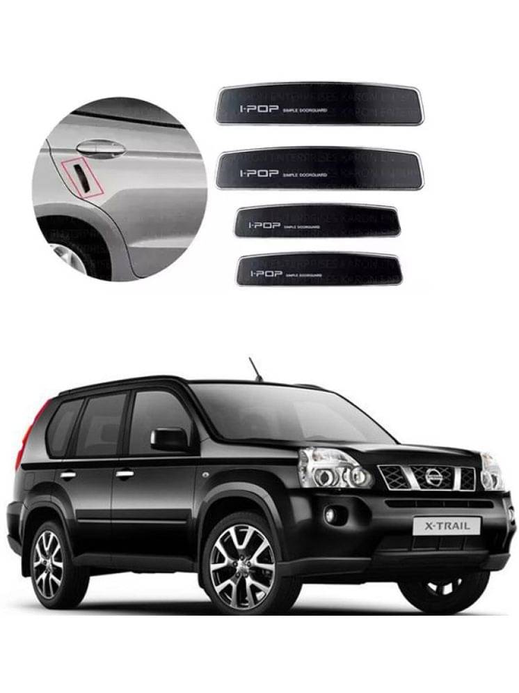 Etradezone Car Door Guard (Pack Of 4, Black) For Nissan X-Trail Etradezone Car Door Guard (Pack Of 4, Black) For Nissan X-Trail
