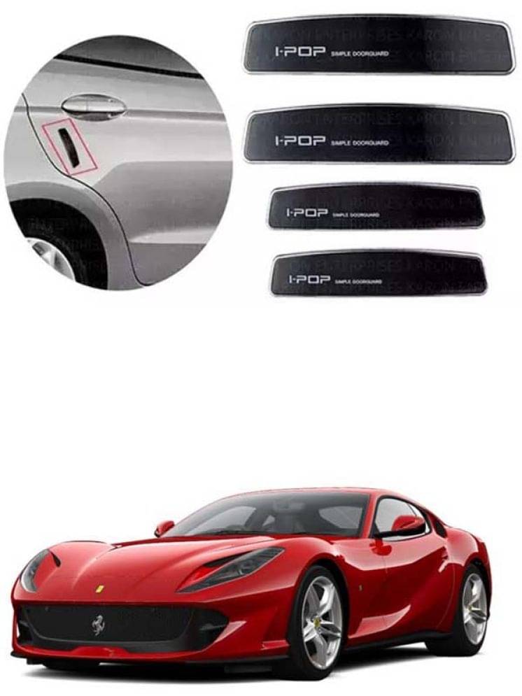 Etradezone Car Door Guard (Pack Of 4, Black) For Ferrari 812 Etradezone Car Door Guard (Pack Of 4, Black) For Ferrari 812