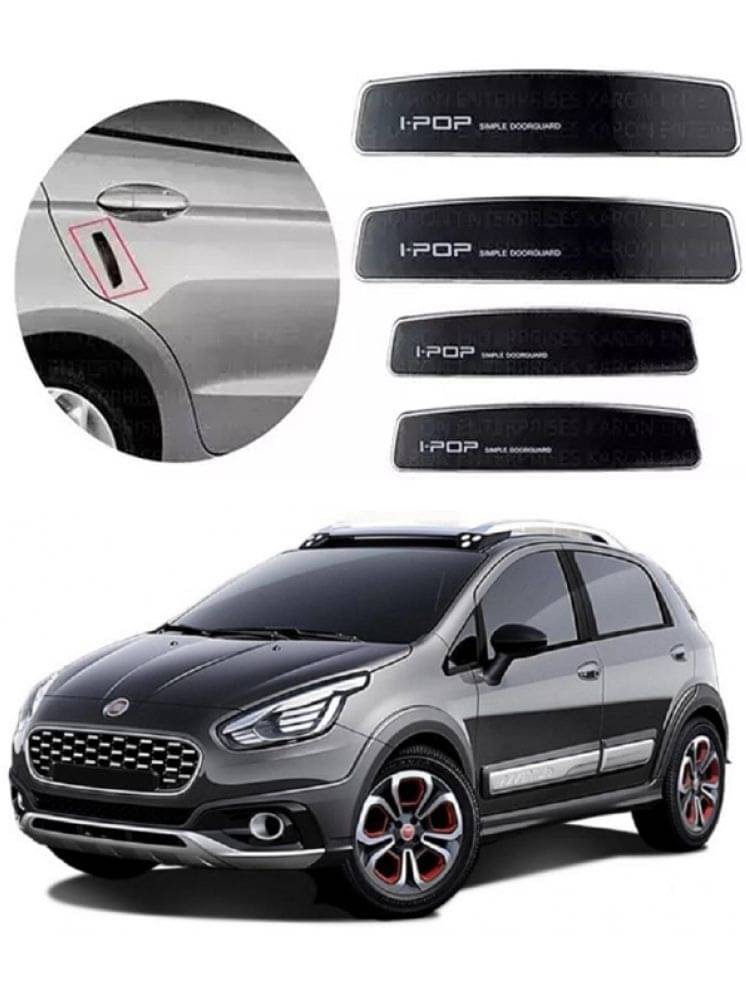     			Etradezone Car Door Guard (Pack Of 4, Black) For Fiat Urban Cross