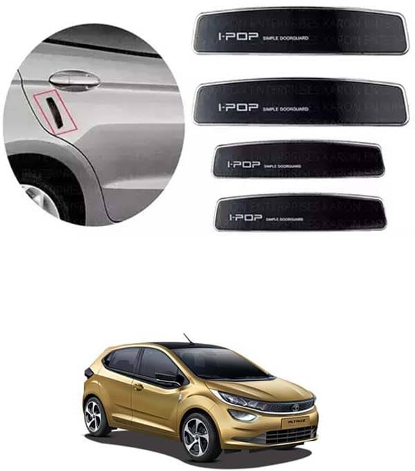 Etradezone Car Door Guard (Pack Of 4, Black) For Tata Altroz Etradezone Car Door Guard (Pack Of 4, Black) For Tata Altroz