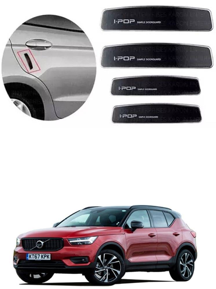 Etradezone Car Door Guard (Pack Of 4, Black) For Volvo XC40     			Etradezone Car Door Guard (Pack Of 4, Black) For Volvo XC40