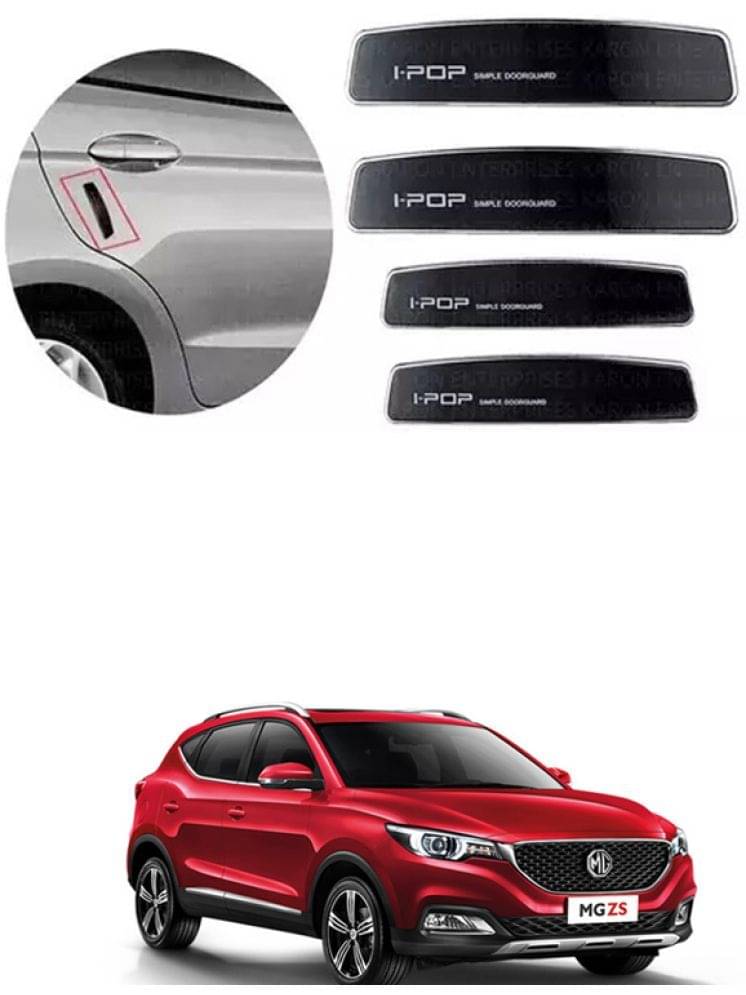 Etradezone Car Door Guard (Pack Of 4, Black) For MG ZS Etradezone Car Door Guard (Pack Of 4, Black) For MG ZS