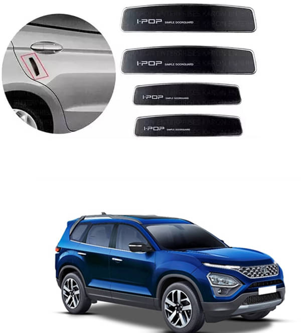 Etradezone Car Door Guard (Pack Of 4, Black) For Tata Safari (6 Seater) Etradezone Car Door Guard (Pack Of 4, Black) For Tata Safari (6 Seater)