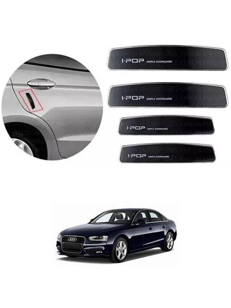 Etradezone Car Door Guard (Pack Of 4, Black) For Audi A4     			Etradezone Car Door Guard (Pack Of 4, Black) For Audi A4