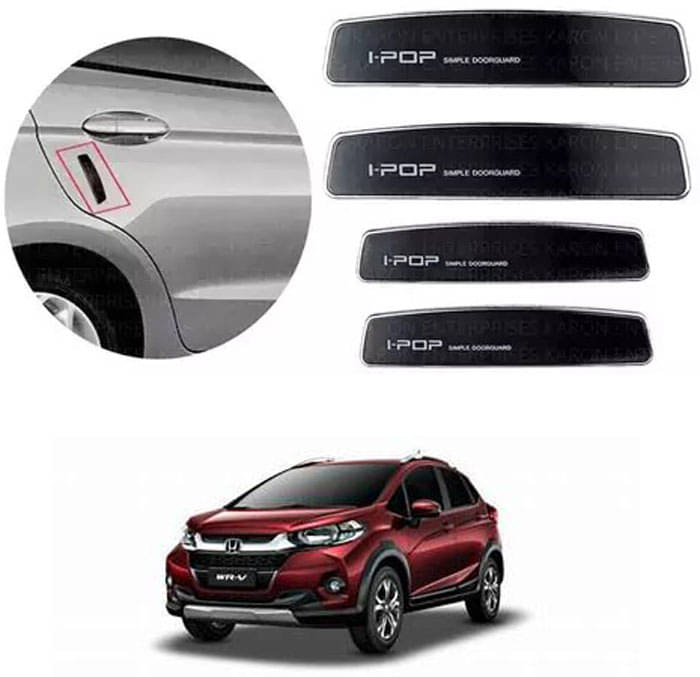     			Etradezone Car Door Guard (Pack Of 4, Black) For Honda WRV