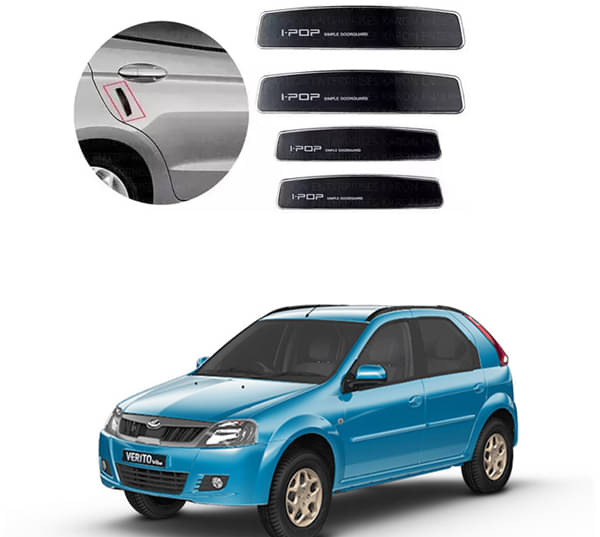 Etradezone Car Door Guard (Pack Of 4, Black) For Mahindra Verito Vibe CS Etradezone Car Door Guard (Pack Of 4, Black) For Mahindra Verito Vibe CS