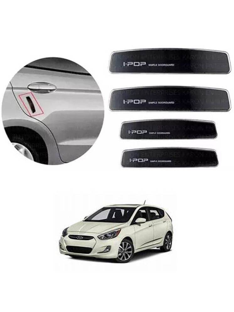 Etradezone Car Door Guard (Pack Of 4, Black) For Hyundai Accent Etradezone Car Door Guard (Pack Of 4, Black) For Hyundai Accent