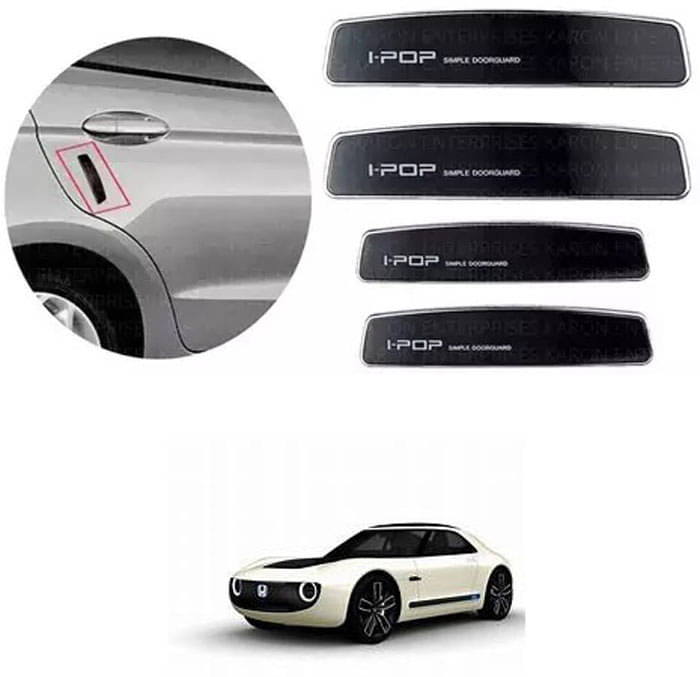 Etradezone Car Door Guard (Pack Of 4, Black) For Honda Sports EV Etradezone Car Door Guard (Pack Of 4, Black) For Honda Sports EV