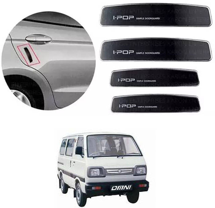 Etradezone Car Door Guard (Pack Of 4, Black) For Maruti Suzuki Omni Etradezone Car Door Guard (Pack Of 4, Black) For Maruti Suzuki Omni