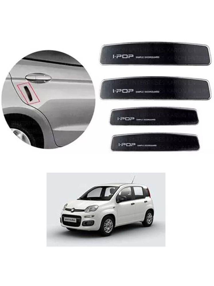 Etradezone Car Door Guard (Pack Of 4, Black) For Fiat Panda Etradezone Car Door Guard (Pack Of 4, Black) For Fiat Panda