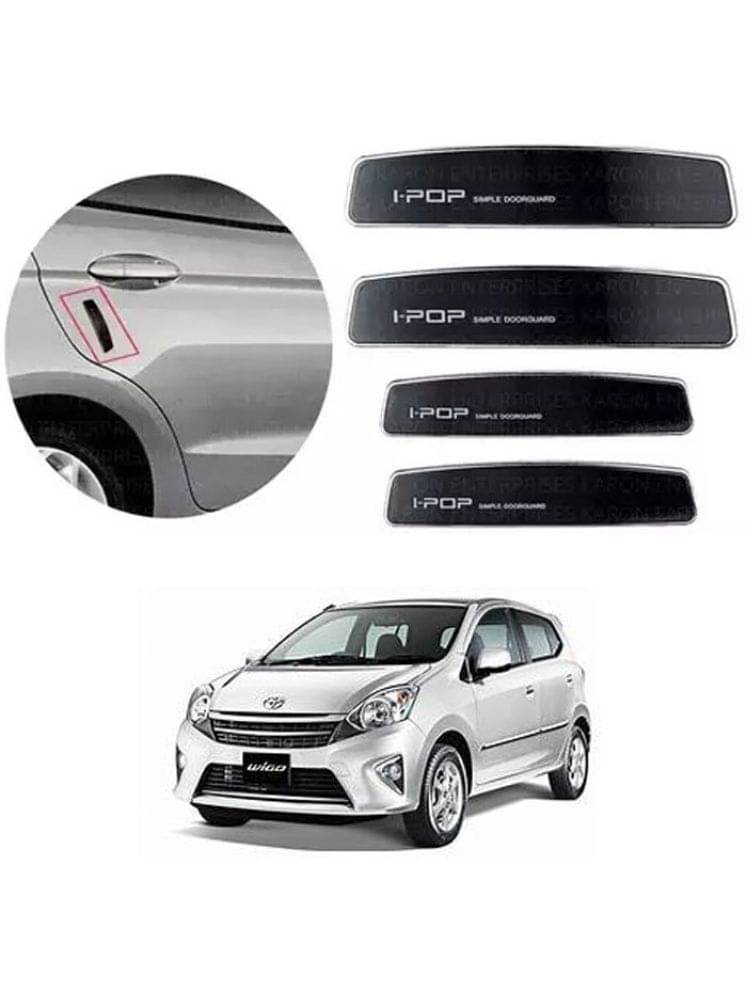 Etradezone Car Door Guard (Pack Of 4, Black) For Toyota Wigo     			Etradezone Car Door Guard (Pack Of 4, Black) For Toyota Wigo