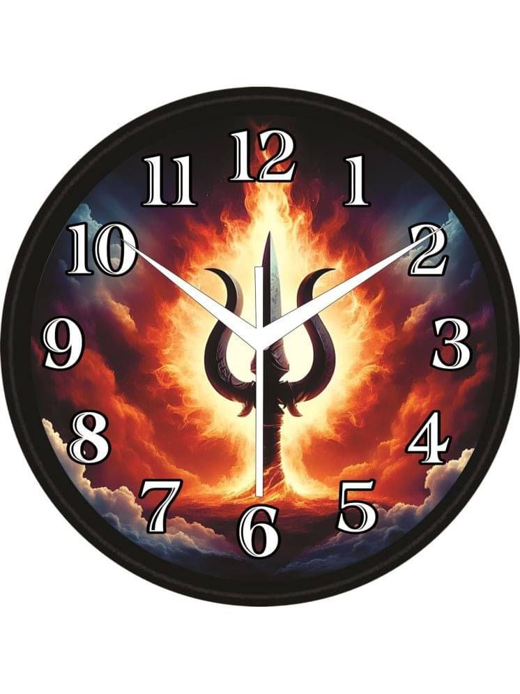     			KP CRAFT Circular Analog Wall Clock