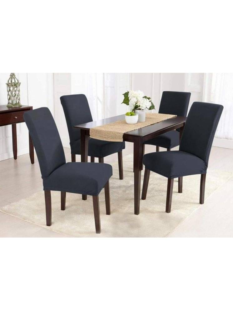 MAHALUXMI COLLECTION 1 Seater Polyester Chair Cover ( Pack of 4 ) MAHALUXMI COLLECTION 1 Seater Polyester Chair Cover ( Pack of 4 )