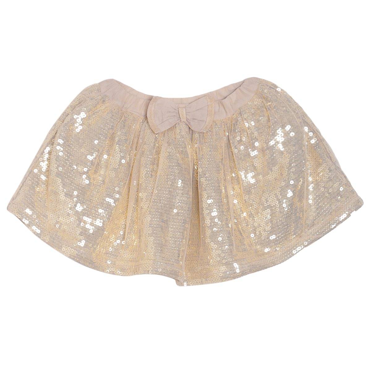     			MINI KLUB Pack of 1 Baby Girls Polyester Skirt ( Gold )