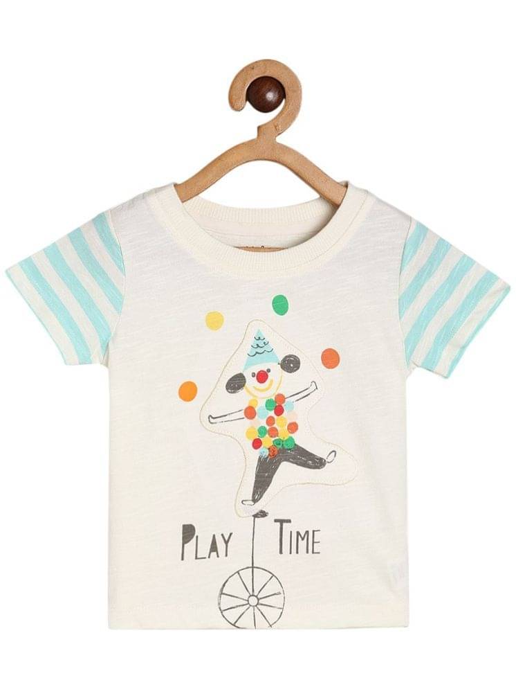     			MINI KLUB Pack of 1 Baby Boys Cotton T-Shirt ( Multi )