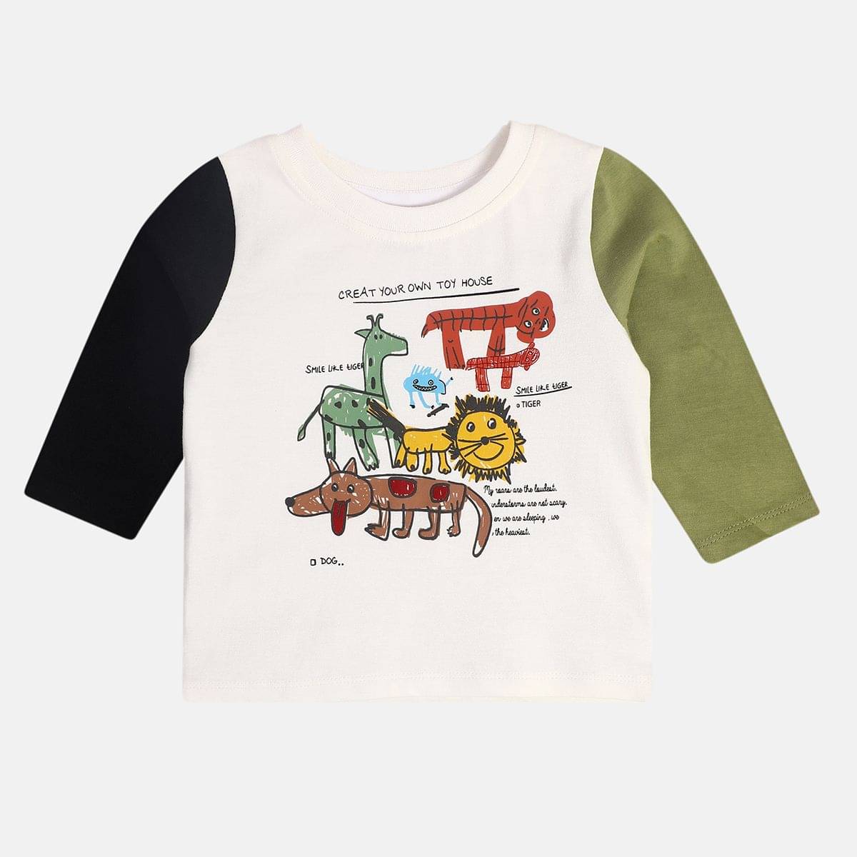     			MINI KLUB Multi Baby Boy T-Shirt ( Pack of 1 )