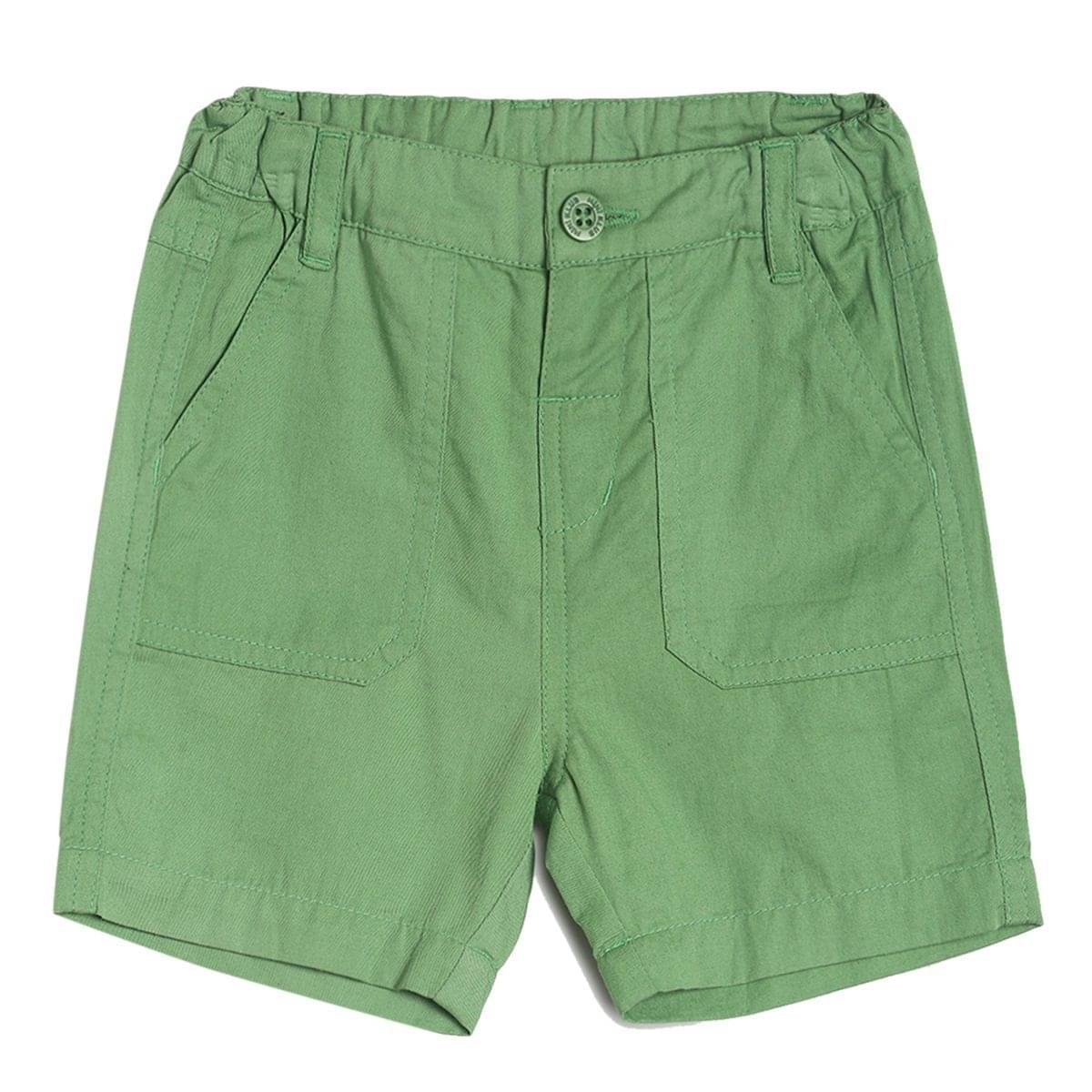     			MINI KLUB Baby Boys Cotton Shorts ( Green )