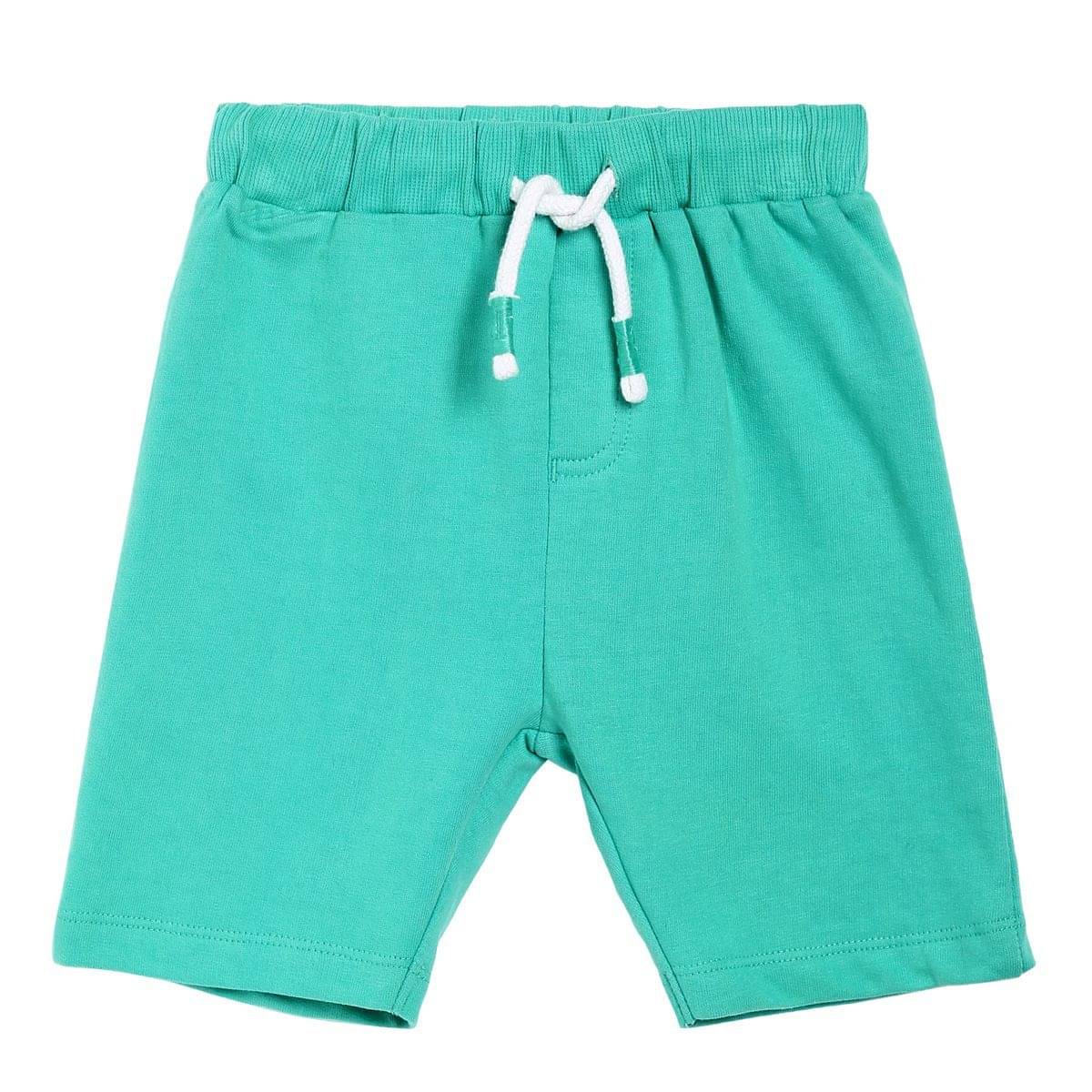     			MINI KLUB Baby Boys Cotton Shorts ( Green )