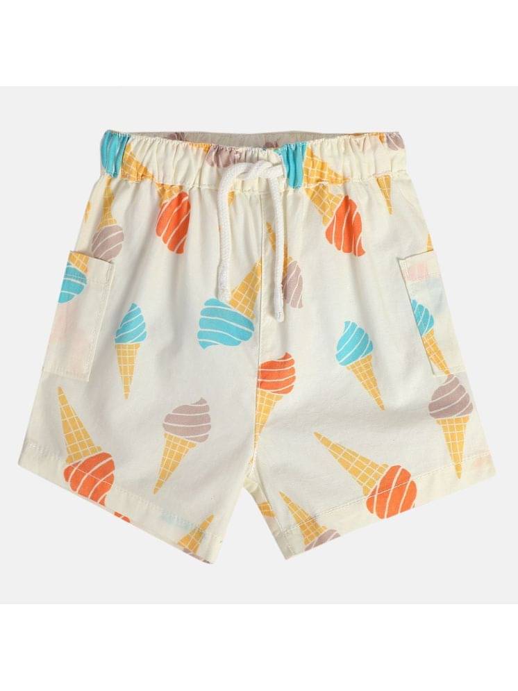     			MINI KLUB Baby Boys Cotton Shorts ( Beige )