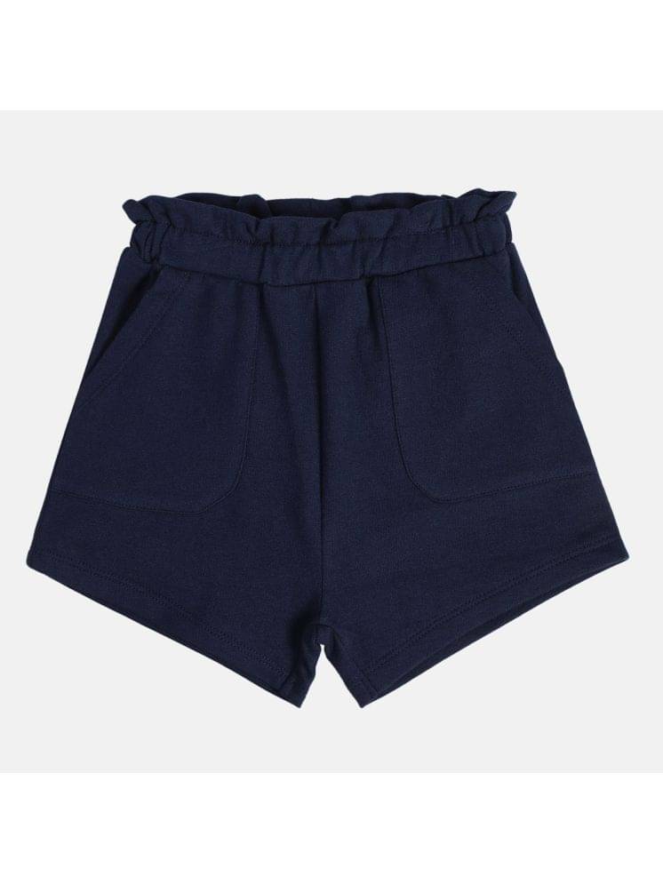     			MINI KLUB Baby Girls Cotton Shorts ( Black )