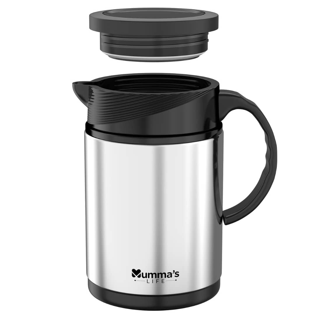 Mumma's Life Steel Kettle 1000 ml