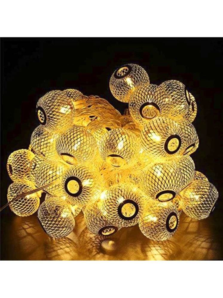 SL. Metal Drop String Lights For Indoor Outdoor Decoration Diwali Light For Home Gold 5Mtr String Light ( Pack of 1 ) SL. Metal Drop String Lights For Indoor Outdoor Decoration Diwali Light For Home Gold 5Mtr String Light ( Pack of 1 )