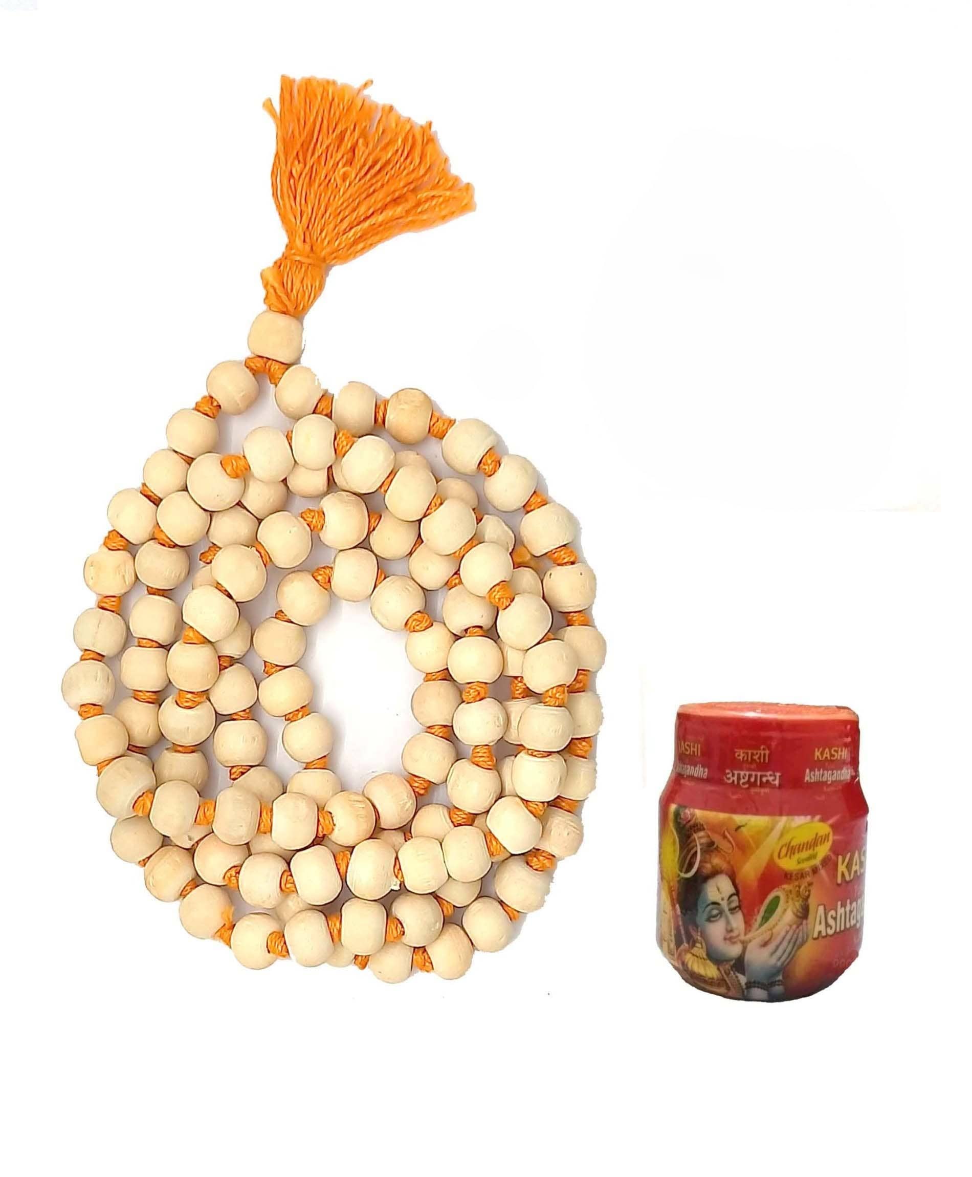 Spherulemuster Tulsi Mala Ashtgandh Chandan Tika ( Pack of 2 )
