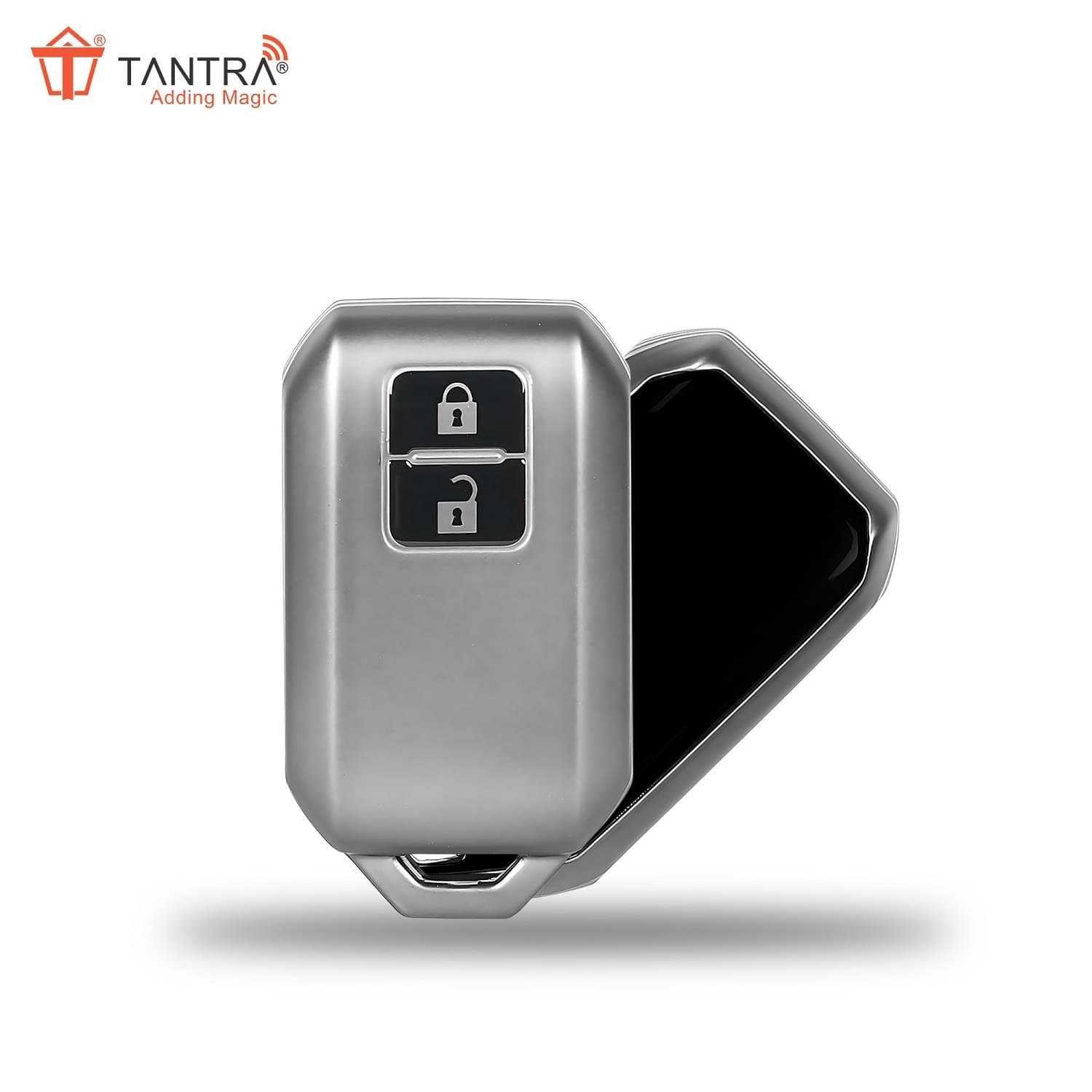     			TANTRA TPU Key Cover Compatible for Suzuki, Baleno , XL6, Swift, Ertiga, 2 Button Smart Key