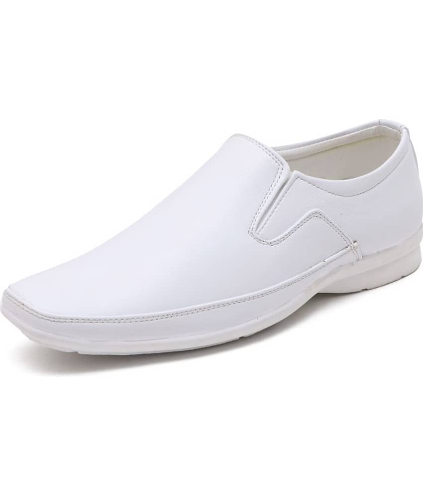 viv White Men's Slip On Formal Shoes - Formal Shoes | Buy online on ZillyBuy